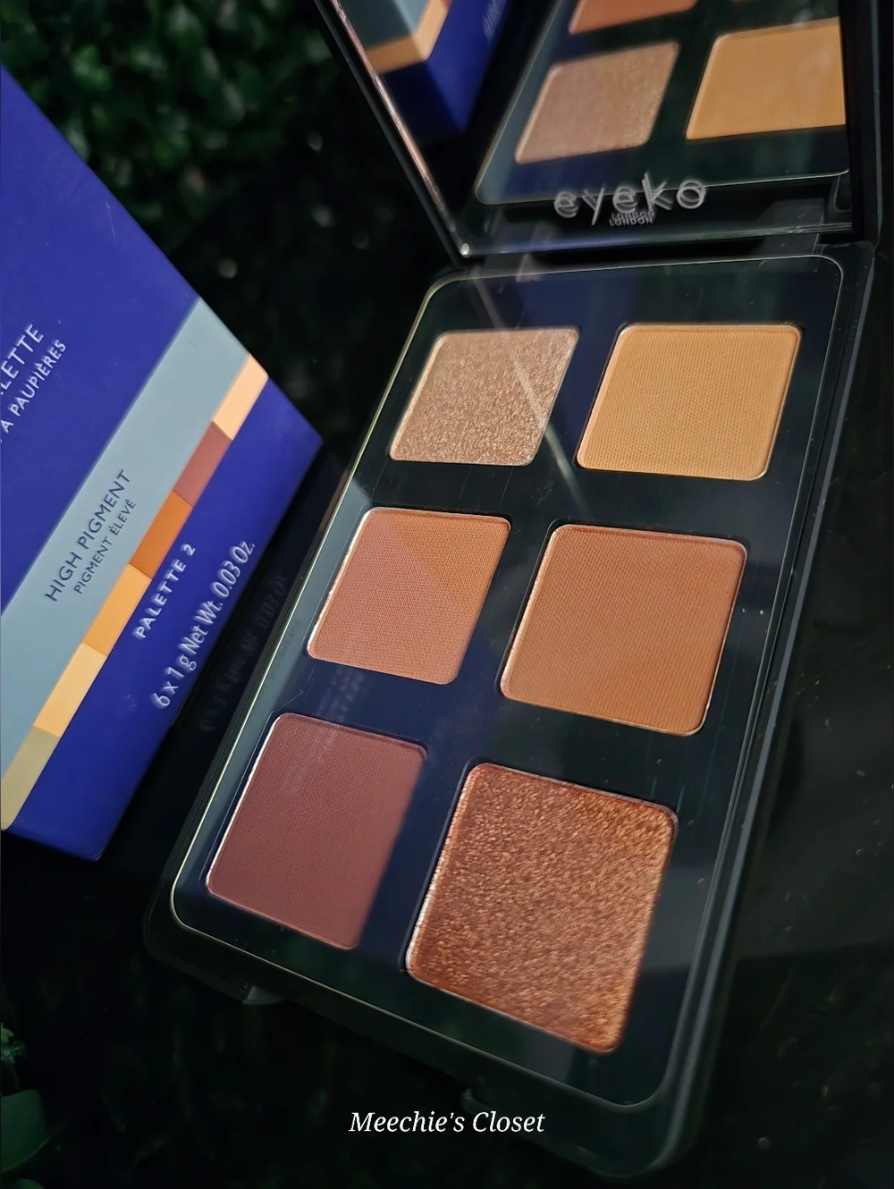 Eyeko Limitless 2 Eyeshadow Palette 6 Shades BNIB Full Size